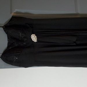 Juno Black Maxi Formal Dress